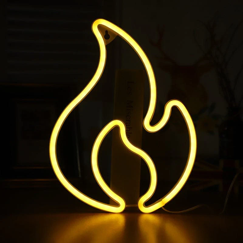 Fire Neon Light Sign - Image 5