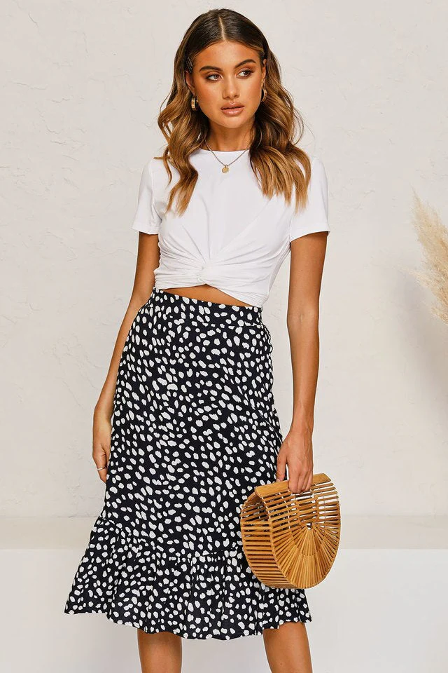 Flared Ruffle Skirt - Image 12
