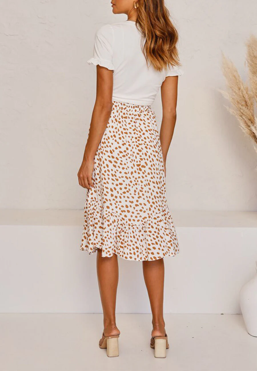 Flared Ruffle Skirt - Image 8