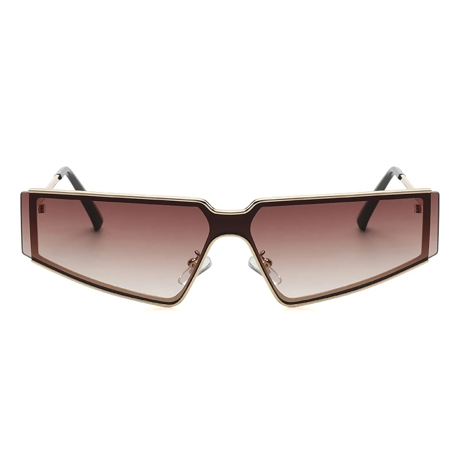 Flat Top Rectangle Sunglasses - Image 7