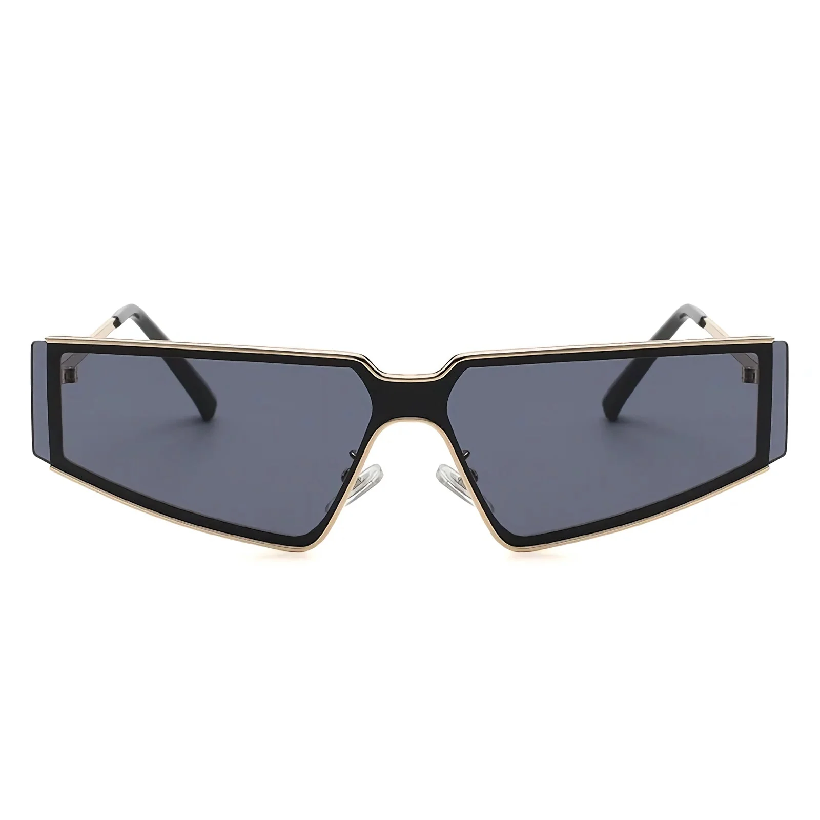 Flat Top Rectangle Sunglasses - Image 8