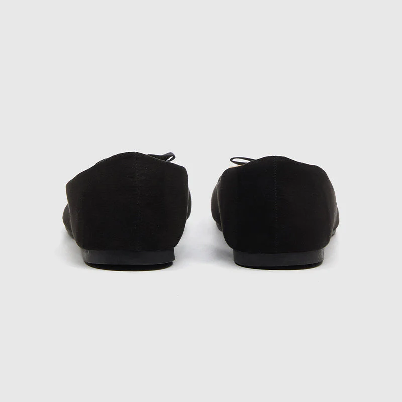 Ballet Flats With Bow - Image 12