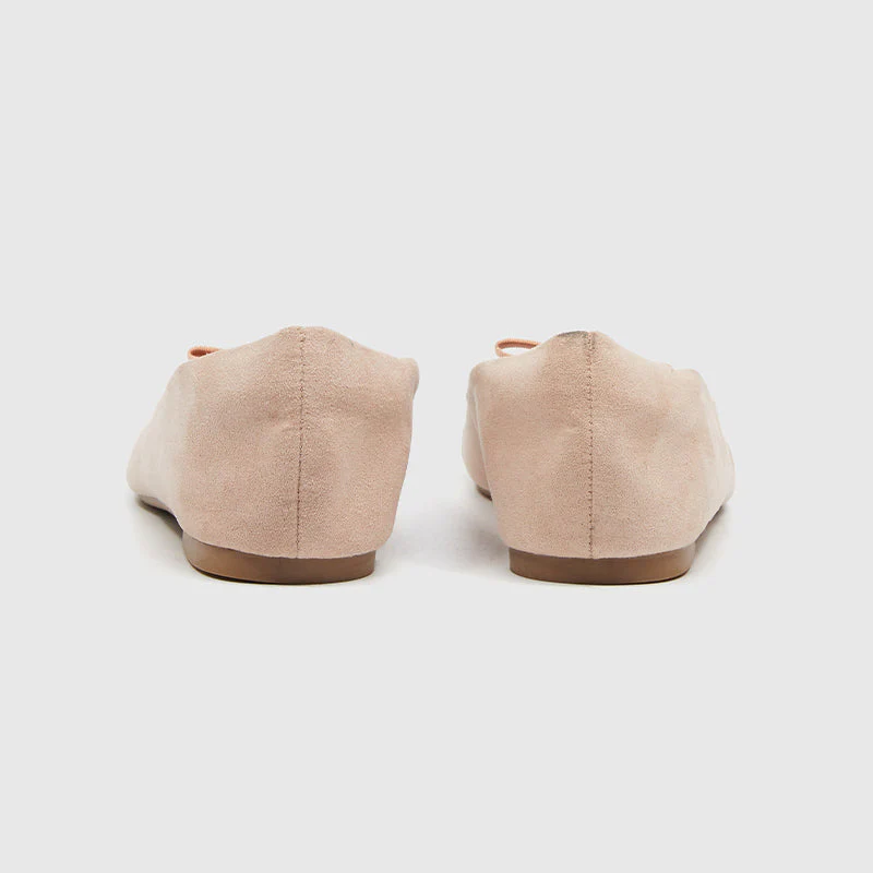 Ballet Flats With Bow - Image 7