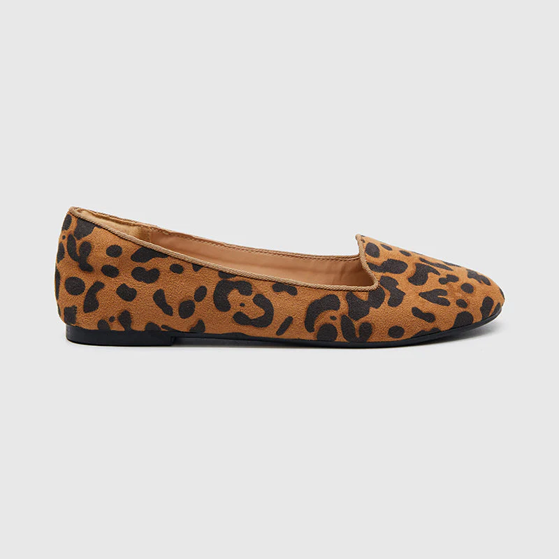 Ballet Flats Shoes Leopard - Image 2