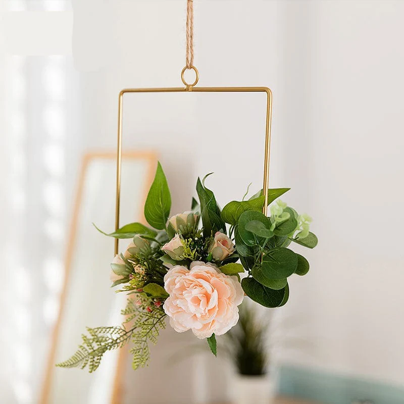 Floral Hanging Wall Decor - Image 2