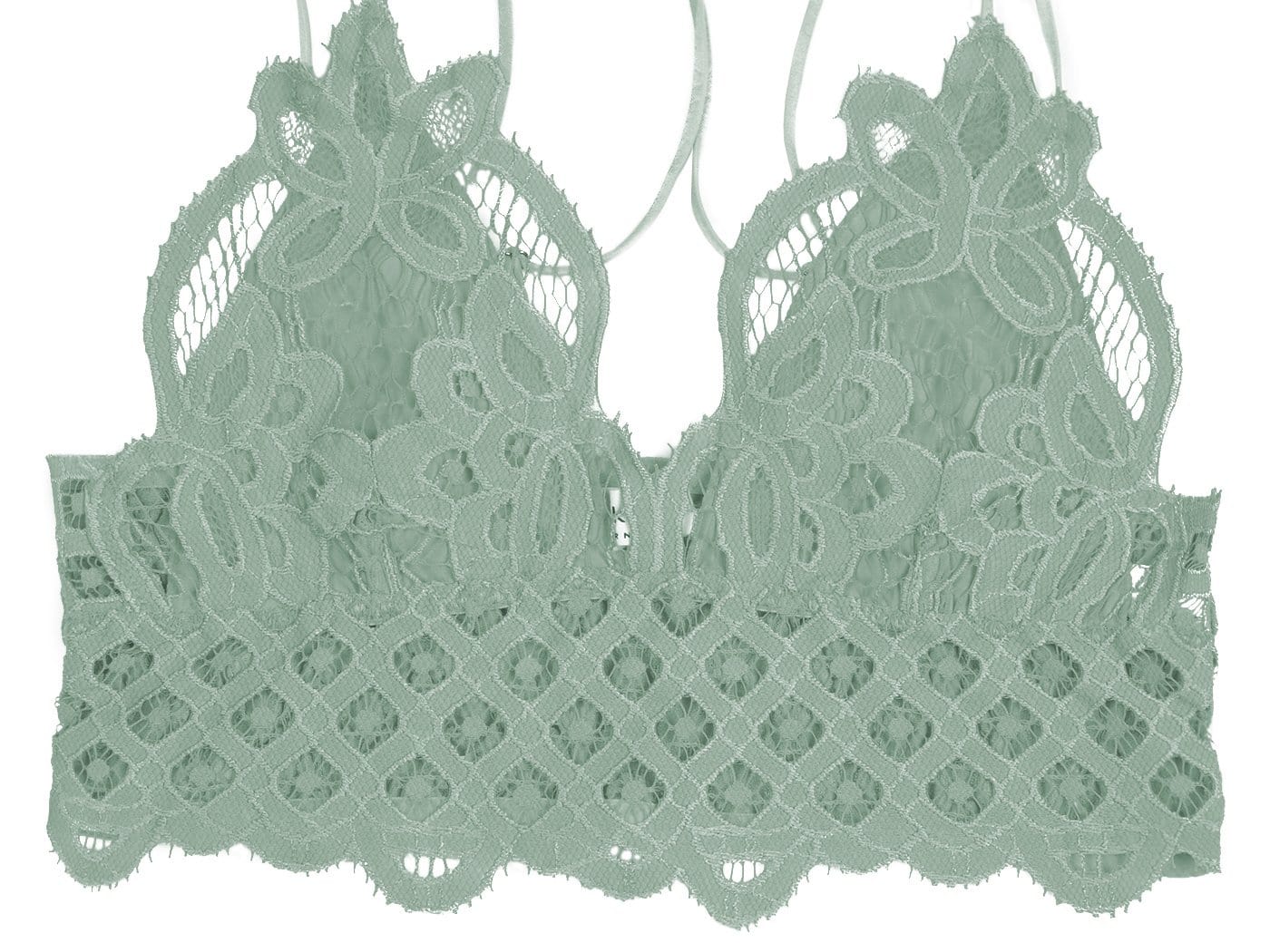 Floral Lace Bralette Crop Top - Image 12