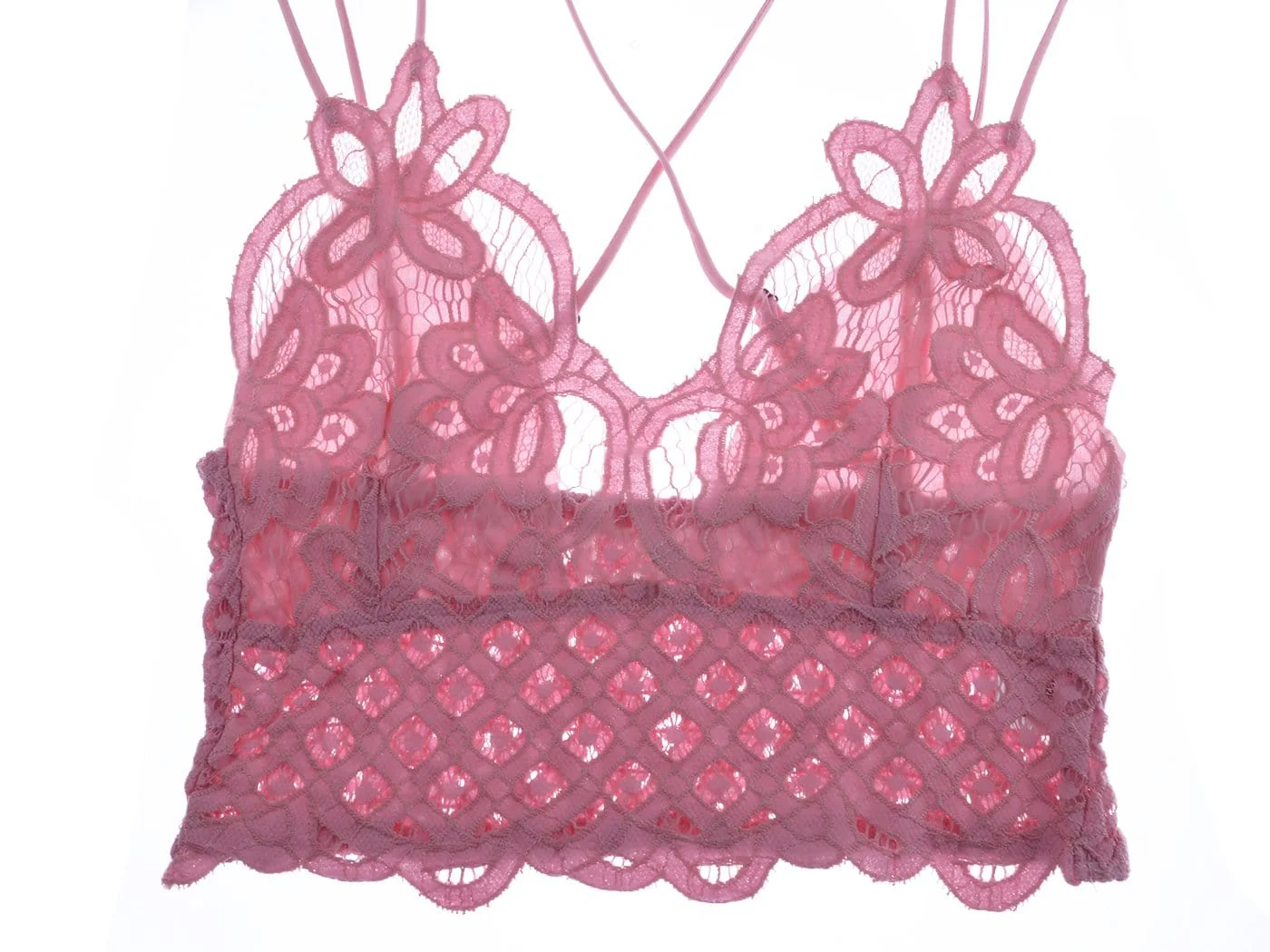 Floral Lace Bralette Crop Top - Image 21