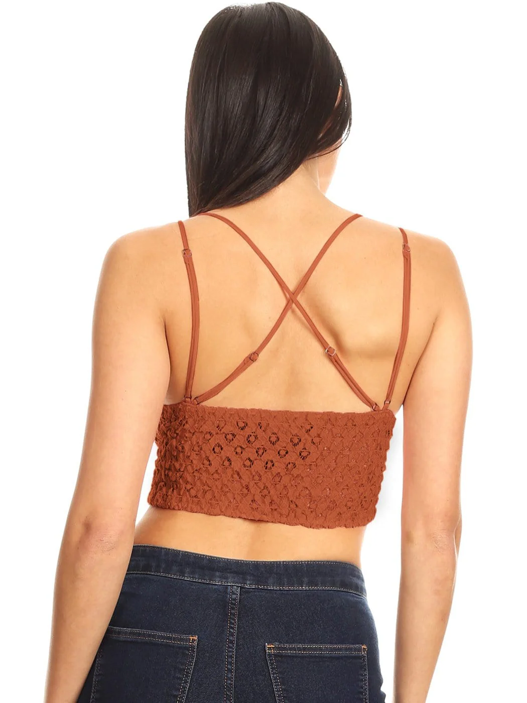 Floral Lace Bralette Crop Top - Image 25