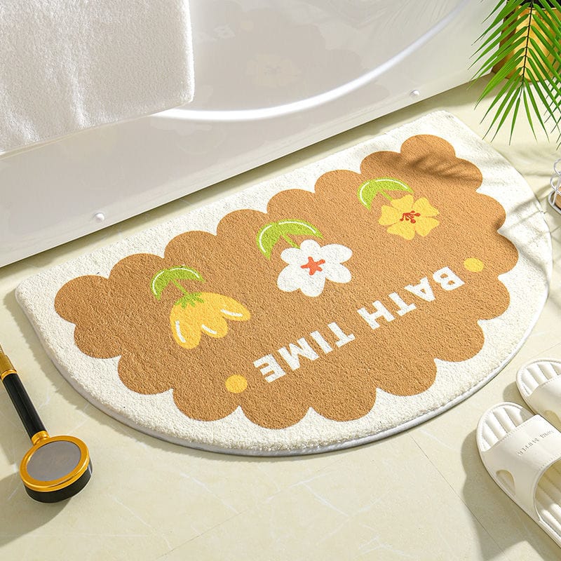 Floral Patterned Bath Mats - Image 10
