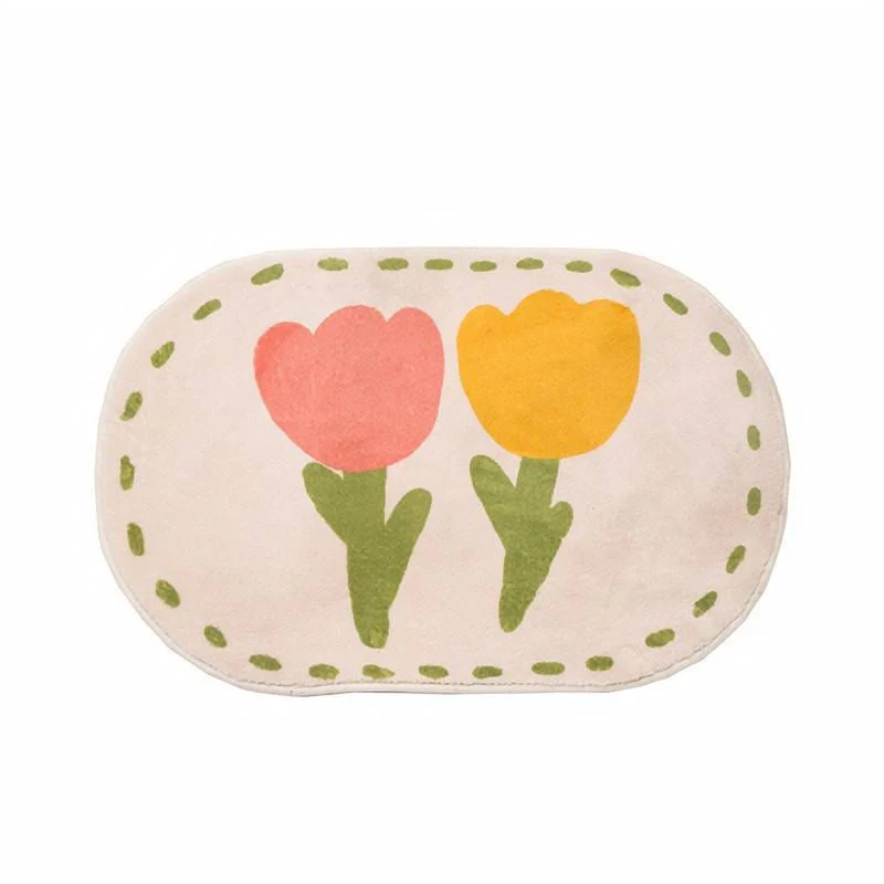 Floral Patterned Bath Mats - Image 8