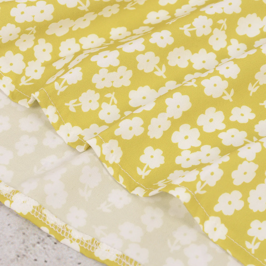 Flower Print Gathered Blouse - Image 26