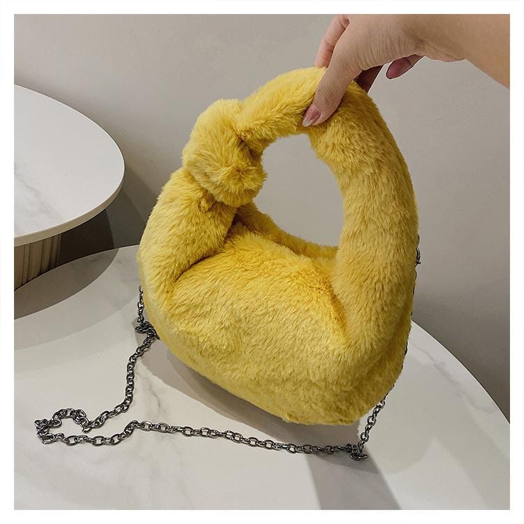 Fluffy Round Hand Bag - Image 12