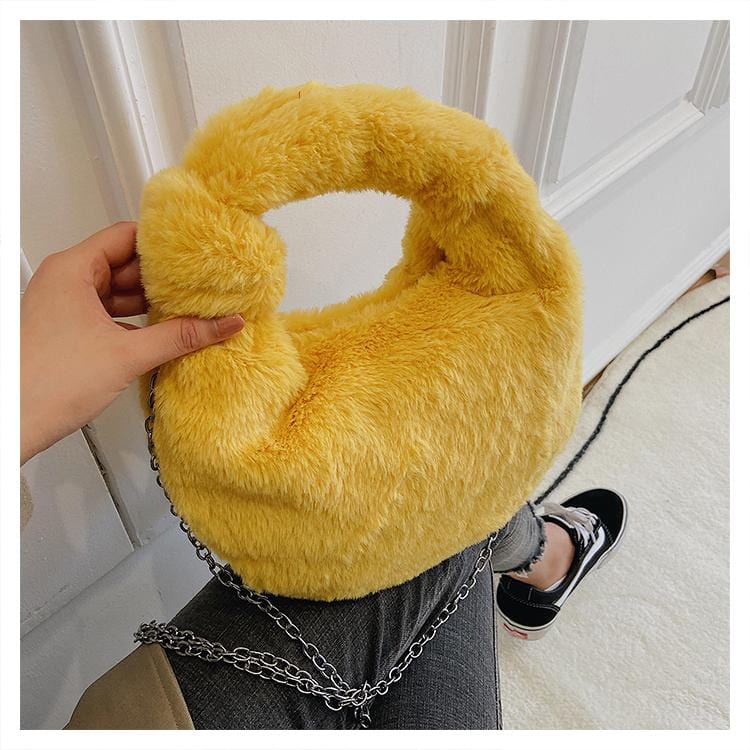 Fluffy Round Hand Bag - Image 13