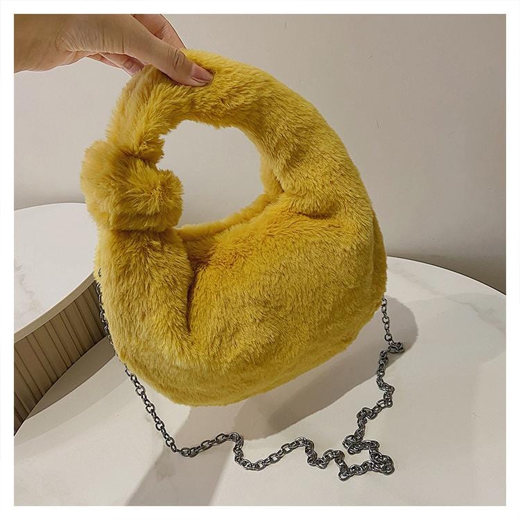 Fluffy Round Hand Bag - Image 15