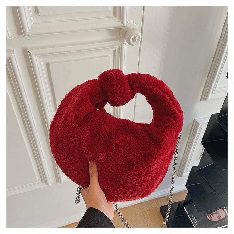 Fluffy Round Hand Bag - Image 16
