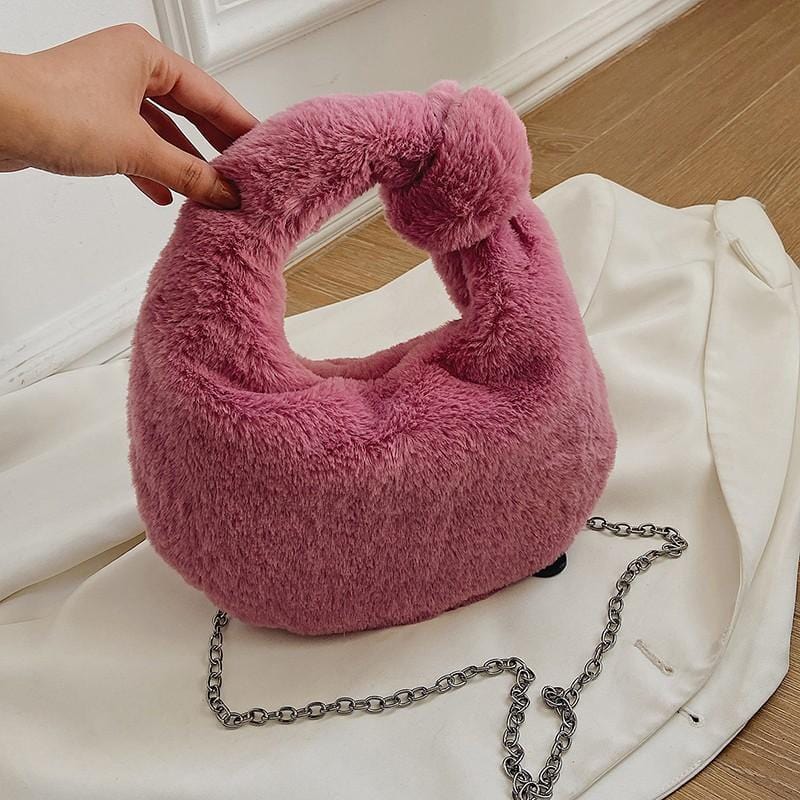 Fluffy Round Hand Bag - Image 22