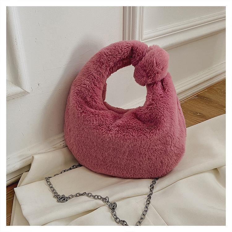 Fluffy Round Hand Bag - Image 23