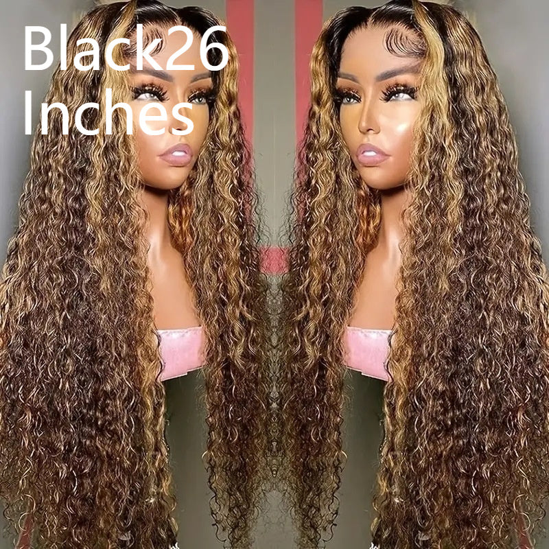 Foreign Trade European And American Front Lace Wig Cross-border African Hot Selling Piano Color Small - Image 2