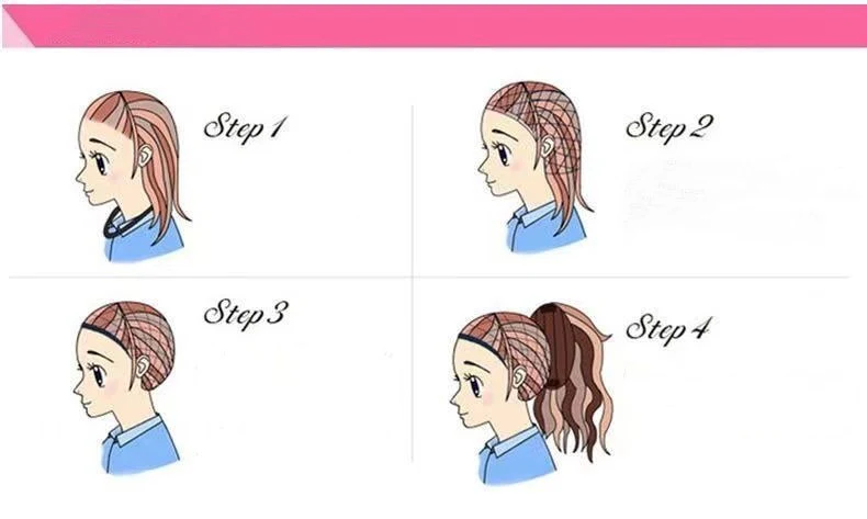 Front Lace High Temperature Fiber Synthetic Wig - Image 6