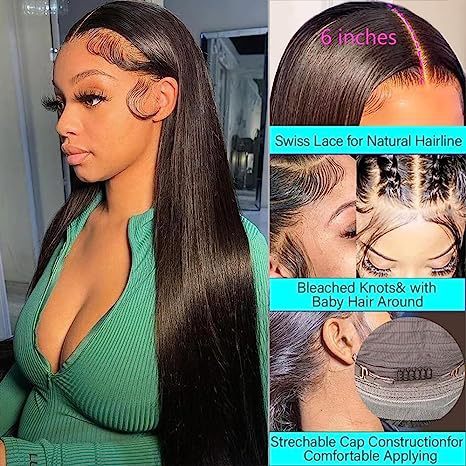 Front Lace Human Hair Wig - Image 6