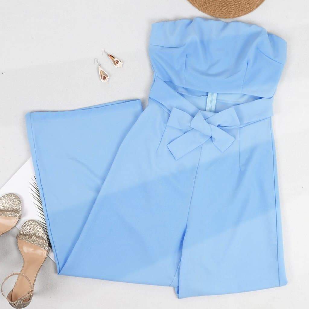 Front Tied Chic Jumpsuit - Image 2