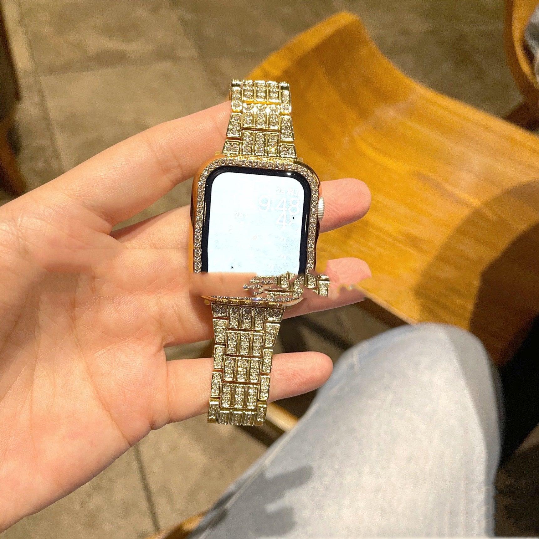 Full Bore Three Bead Watchband Metal - Image 5
