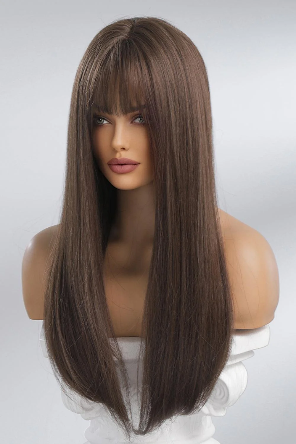 Full Machine Long Straight Synthetic Wigs 26'' - Image 5