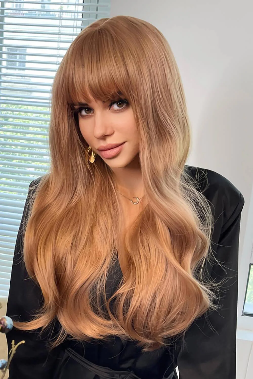 Full Machine Long Wave Synthetic Wigs 24'' - Image 8