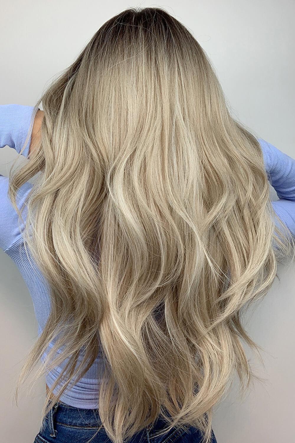 Full Machine Long Wave Wigs 26'' - Image 2