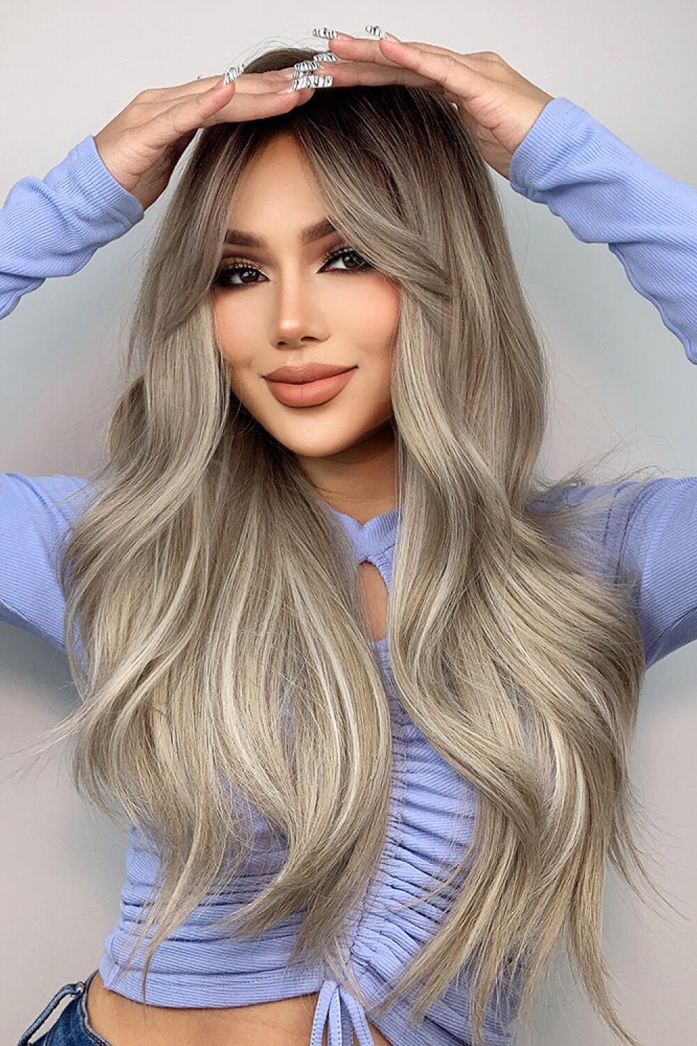 Full Machine Long Wave Wigs 26'' - Image 4