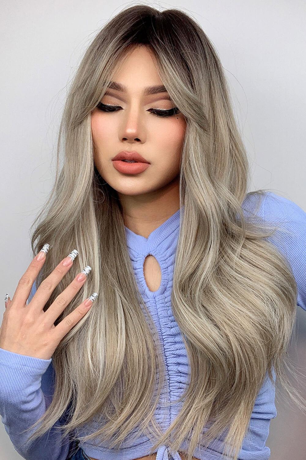 Full Machine Long Wave Wigs 26'' - Image 5