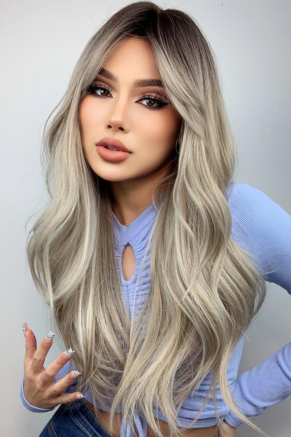 Full Machine Long Wave Wigs 26'' - Image 6