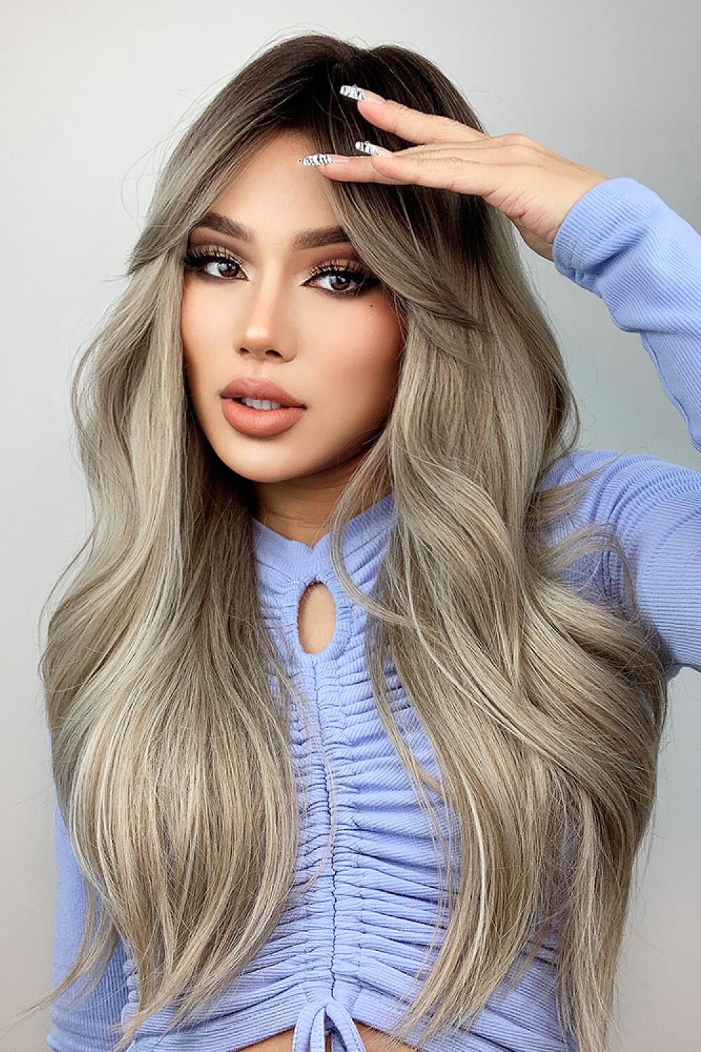 Full Machine Long Wave Wigs 26'' - Image 7