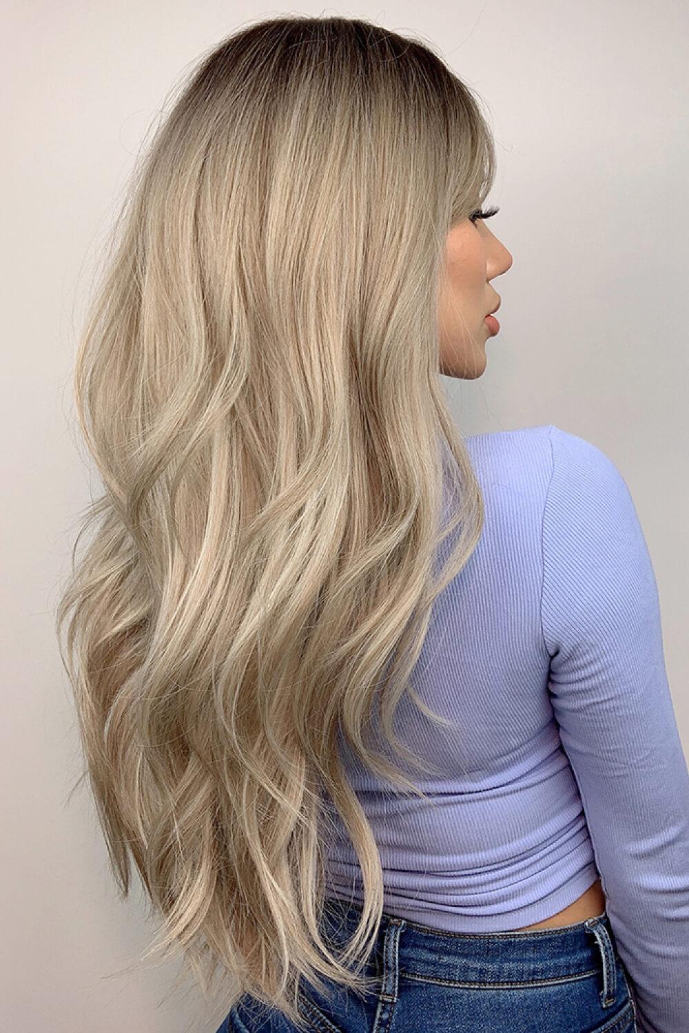 Full Machine Long Wave Wigs 26'' - Image 9