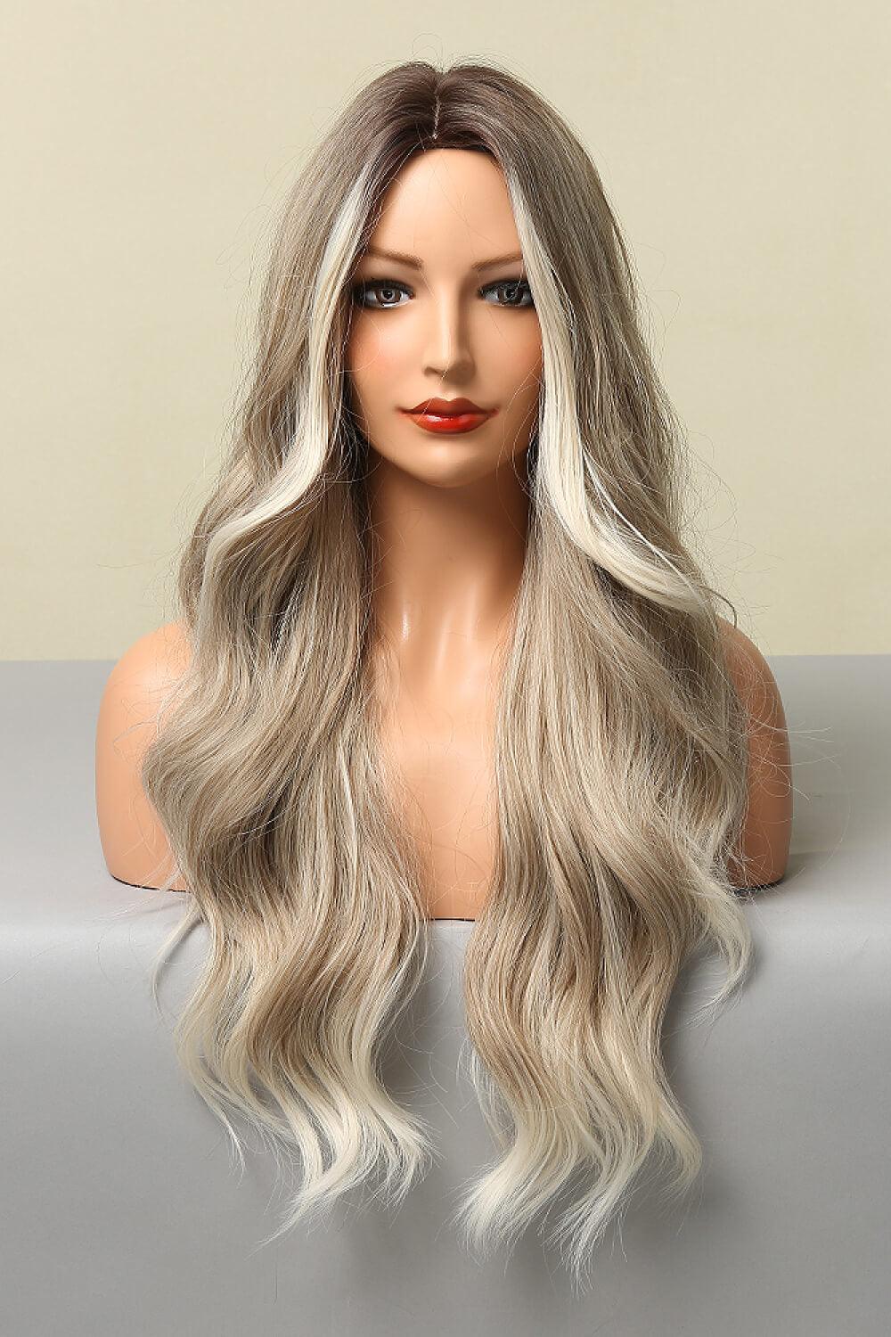 Full Machine Made Long Wave Wigs 26'' - Image 5