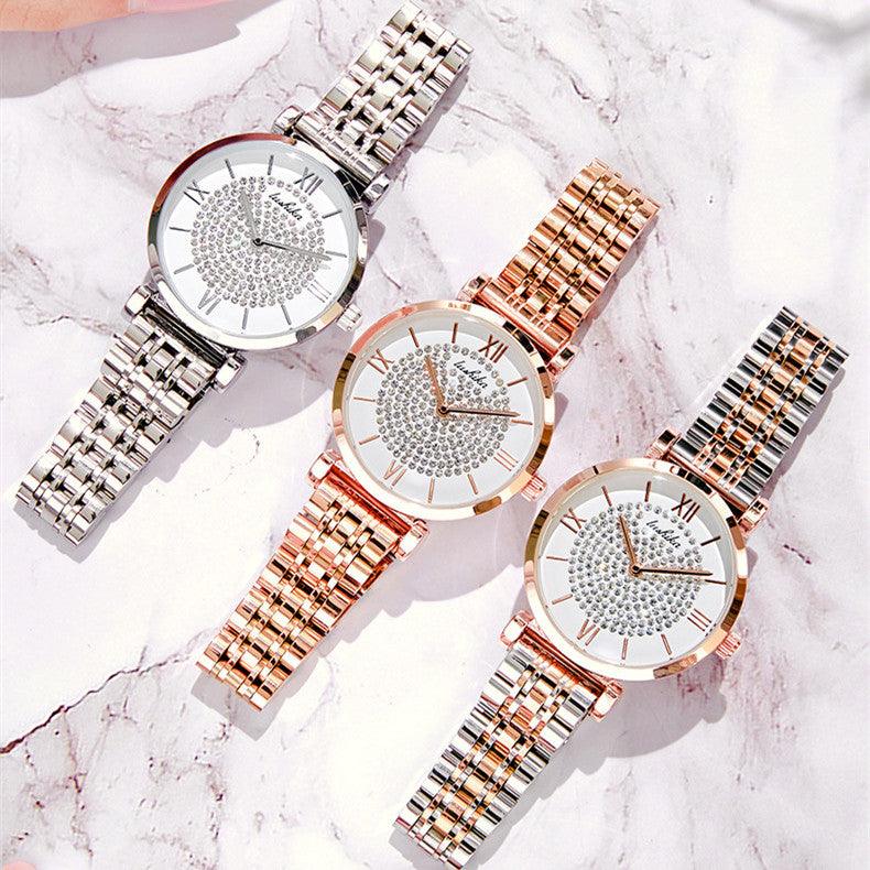 Full Star Steel Band Watch