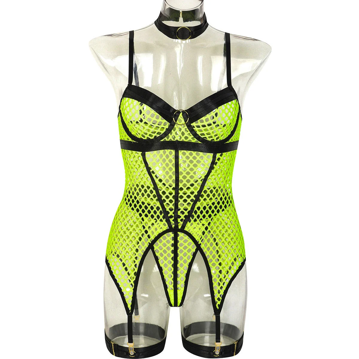 Fun 3 Pieces Intimate Wear Set Multi Colors - Image 10