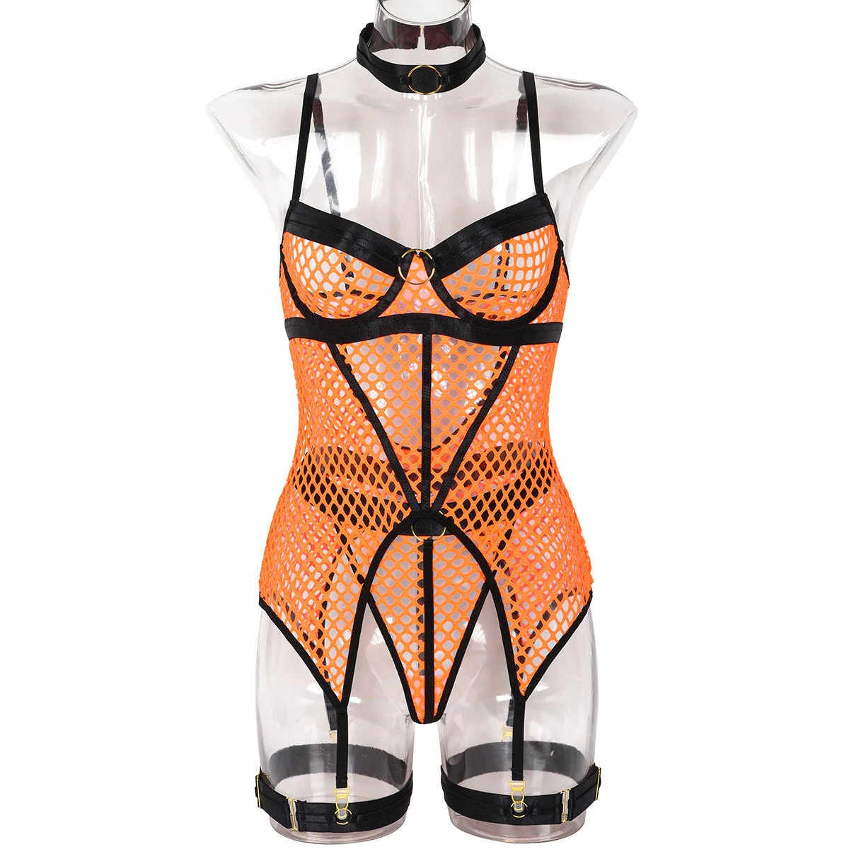 Fun 3 Pieces Intimate Wear Set Multi Colors - Image 8