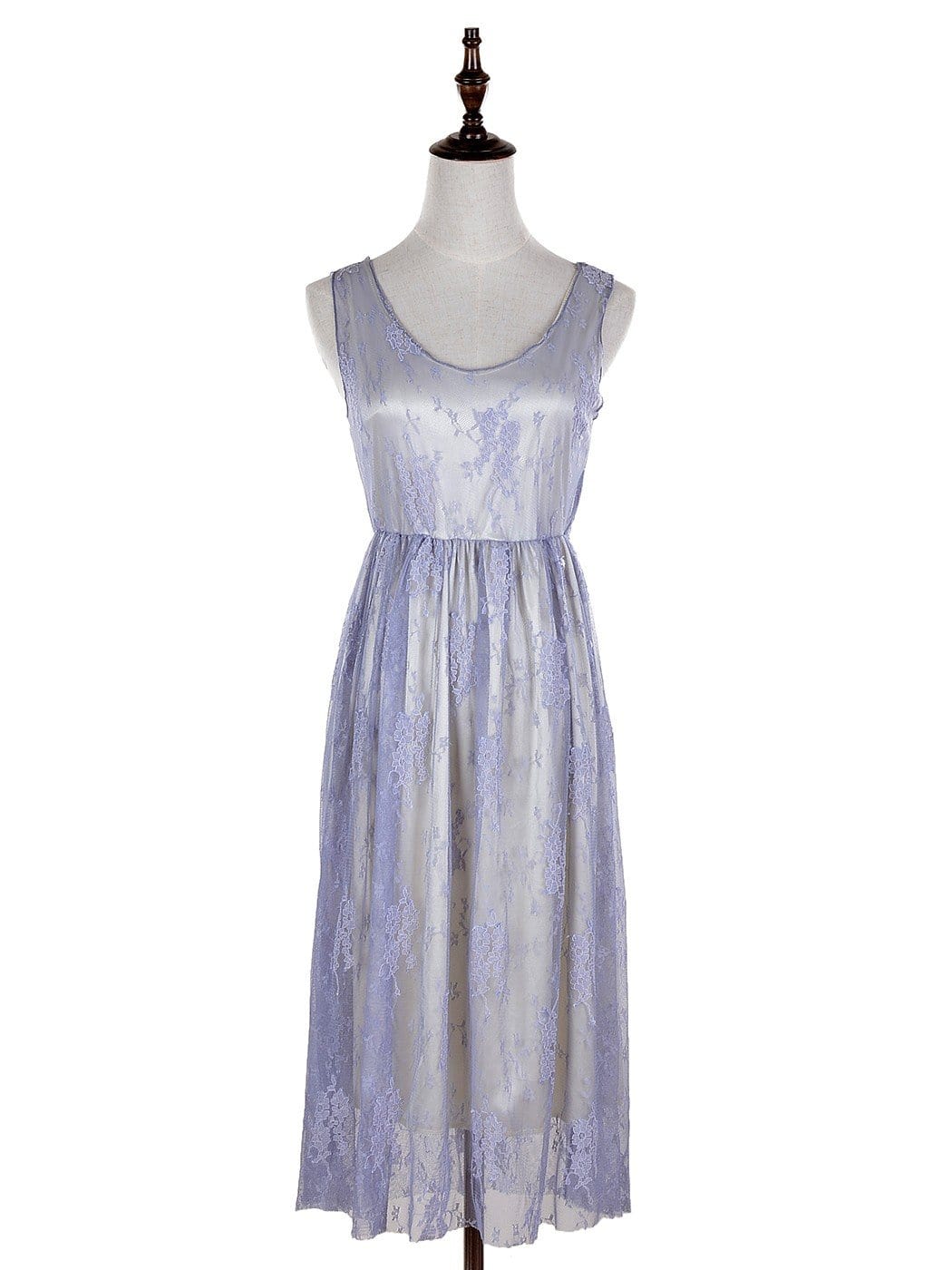 Gatsby Crochet Vest Lace Dress Set - Image 24