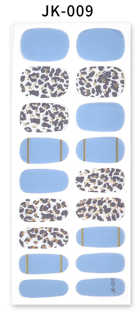 Gel Nail Stickers Bronzing 3D Nail Sticker - Image 11