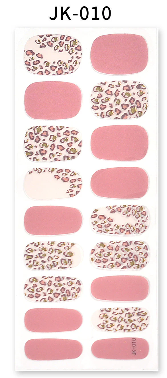 Gel Nail Stickers Bronzing 3D Nail Sticker - Image 12
