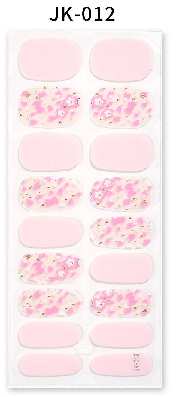 Gel Nail Stickers Bronzing 3D Nail Sticker - Image 14
