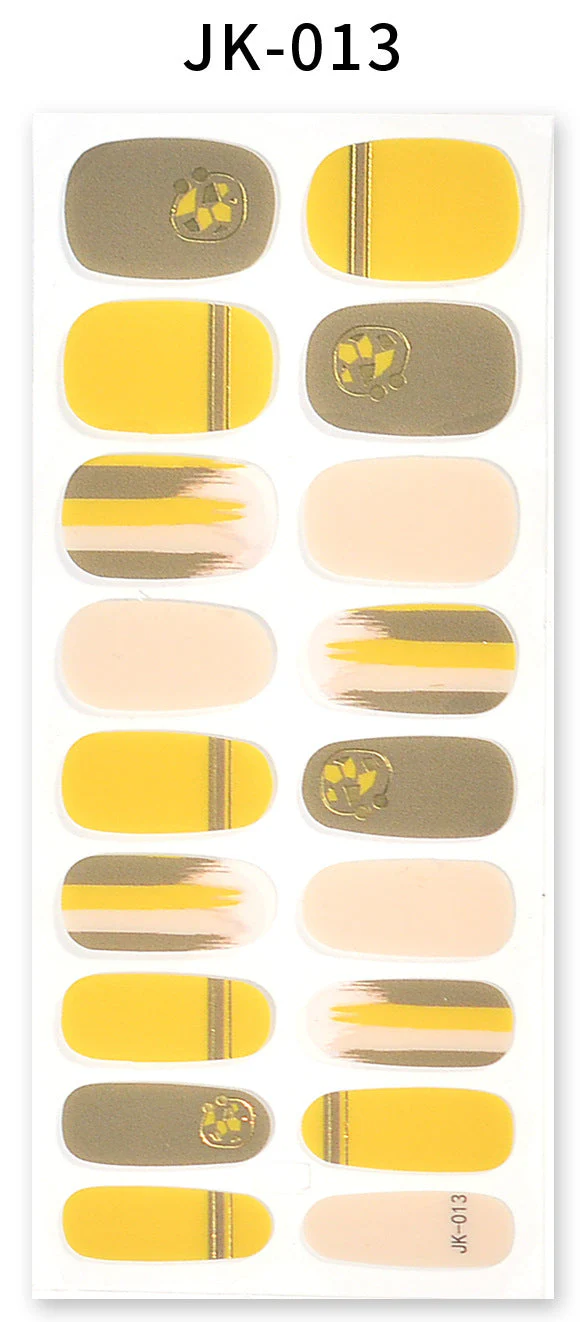 Gel Nail Stickers Bronzing 3D Nail Sticker - Image 15
