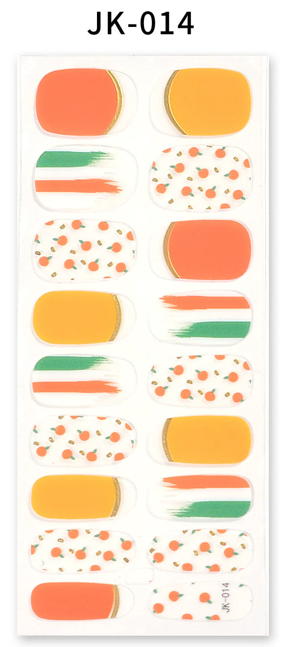 Gel Nail Stickers Bronzing 3D Nail Sticker - Image 16