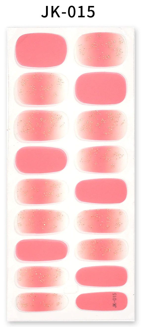 Gel Nail Stickers Bronzing 3D Nail Sticker - Image 17