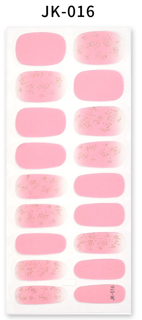 Gel Nail Stickers Bronzing 3D Nail Sticker - Image 18