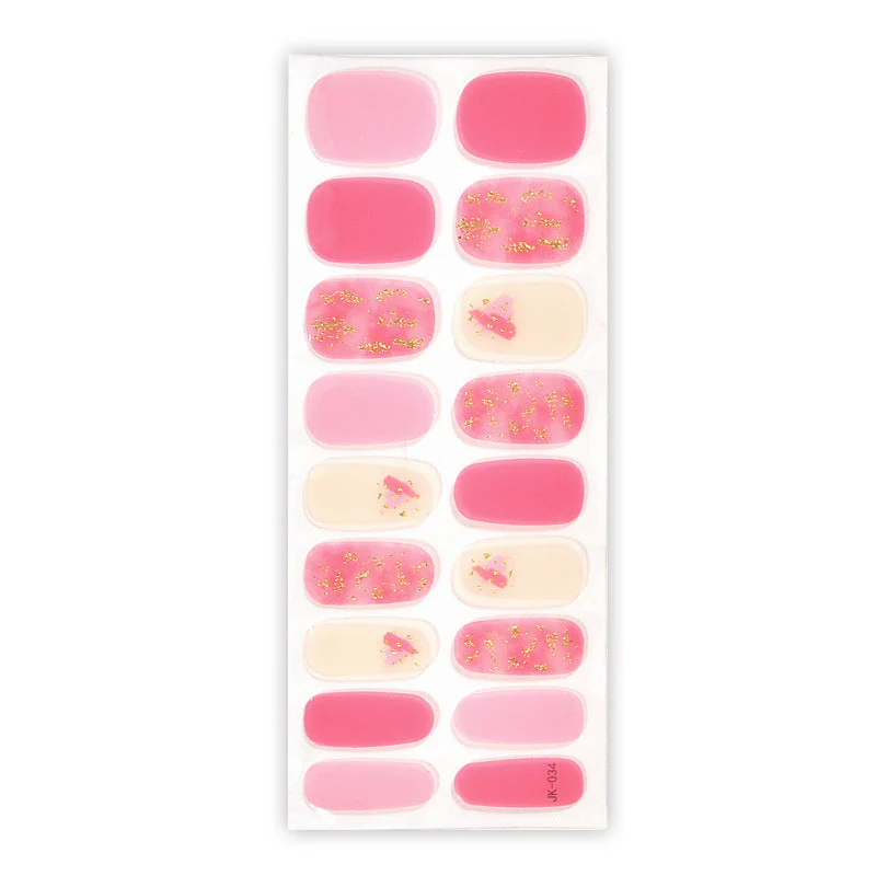 Gel Nail Stickers Bronzing 3D Nail Sticker - Image 2