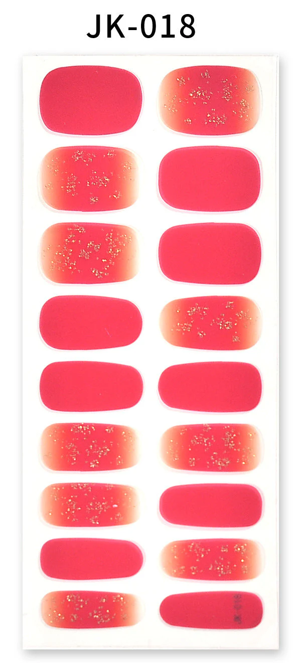 Gel Nail Stickers Bronzing 3D Nail Sticker - Image 20