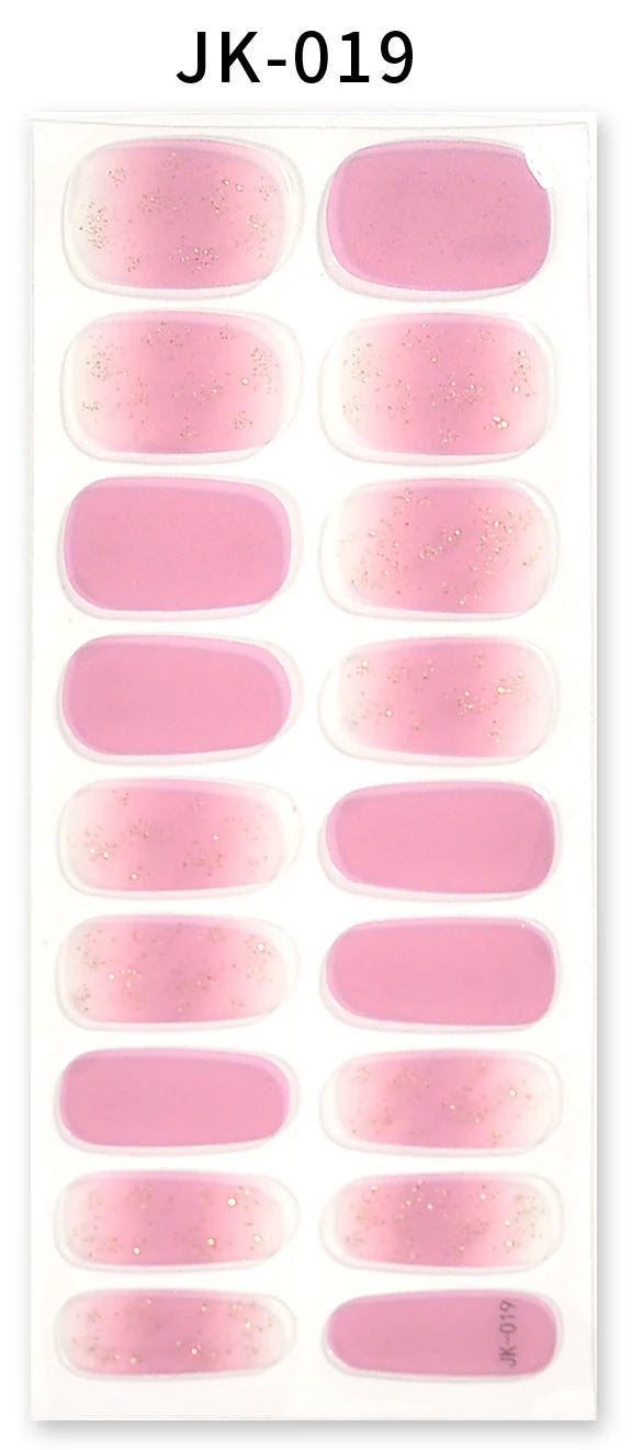 Gel Nail Stickers Bronzing 3D Nail Sticker - Image 21