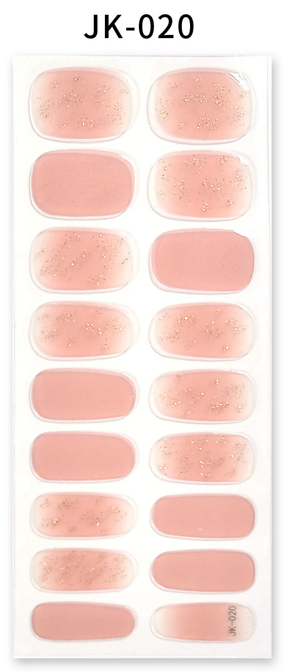 Gel Nail Stickers Bronzing 3D Nail Sticker - Image 22